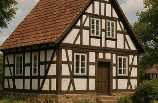 Haus kaufen in 37297 Berkatal, Berkatal - Idyllisches und noch gut erhaltenes Fachwerkhaus zu verkaufen!