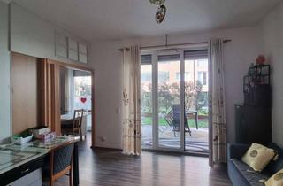 Wohnung kaufen in Europa-Allee 153, 60486 Gallus, Attraktive 3-Zimmer-EG-Wohnung in zentraler Lage Frankfurt mit Garten und Wertsteigerungspotenzial