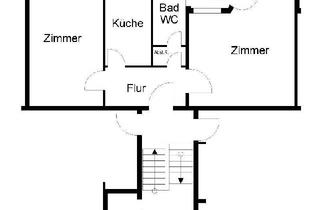 Wohnung kaufen in 28327 Neue Vahr Südost, Von Privat ! Lichtdurchflutete 2-Zimmer-Wohnung mit Balkon in Bremen-Neue Vahr Südost.