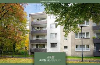 Wohnung kaufen in 47829 Gartenstadt, Krefeld-Elfrath: Gut geschnittene 2-Zimmer Wohnung mit gepflegtem Bad und großer Sonnen-Loggia!