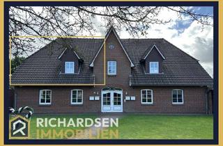 Wohnung mieten in 25920 Risum-Lindholm, Geräumige 3-Zimmer Dachgeschosswohnung mit Balkon und Carport in Risum-Lindholm