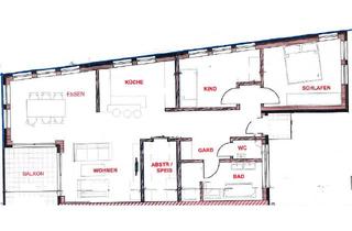 Wohnung mieten in 73072 Donzdorf, Helle 3-Zimmer Dachgeschosswohnung mit Balkon in Donzdorf