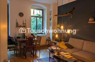 Tauschwohnungen in Tauschwohnungstraße, 01307 Johannstadt-Nord, Tauschwohnung: Altbau 2,5 Zi. m. Balkon/Wohnküche, ruhige Lage