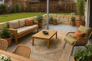 Wohnung mieten in 86391 Stadtbergen, Moderne 5 ZKB Gartenwohnung mit 2 Terrassen - Neubaustandard KFW 55 - luxuriöse Ausstattung