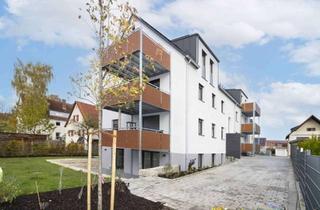 Wohnung mieten in 86391 Stadtbergen, Moderne Mietwohnungen mit großen Balkonen/Garten/Terrassen - Neubaustandard KFW 55 - luxuriöse Ausst