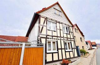Haus kaufen in 37339 Breitenworbis, Solides Fachwerkhaus mit Nebengebäude in idyllischer Lage mit Garten und Garage