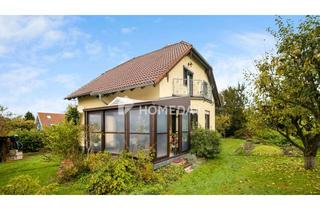 Haus kaufen in 01454 Radeberg, Gepflegtes EFH mit Garten, Pool, Kamin, Garage, Balkon & Vollkeller in Seifersdorf