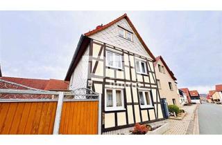 Haus kaufen in 37339 Bernterode, Solides Fachwerkhaus mit Nebengebäude in idyllischer Lage mit Garten und Garage