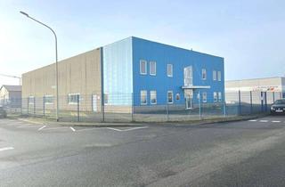 Gewerbeimmobilie kaufen in 52511 Geilenkirchen, Werkstatt und Lagerhalle mit Büroflächen/Sozialräume und 2 Kranbahnanlagen