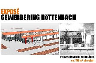 Gewerbeimmobilie mieten in Gewerbering, 91341 Röttenbach, Moderne Mietfläche direkt angrenzend an Discounter zu vermieten