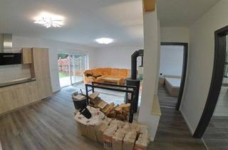 Doppelhaushälfte kaufen in 18337 Marlow, Generationen- Neubau, 2 EBK, PV & Speicher, Garage, Doppelcarport, 2 Kamine, Zisterne, Möbliert