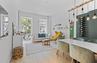 Wohnung mieten in Kopenhagener Straße 13, 10437 Prenzlauer Berg, Voll möblierte Premium-Altbauwohnung • 95 m² • 3 Zimmer • All-inclusive • Prenzlauer Berg