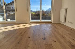 Wohnung mieten in 83080 Oberaudorf, Erstbezug: Traumhafte Erdgeschosswohnung mit Erker, großer Hochterrasse & exklusivem Südgarten