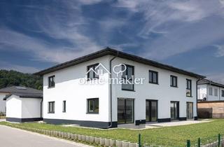 Haus mieten in 84359 Simbach, Neubau-Doppelhaushälfte mit Einliegerbereich & Garten - ideal für Familien oder Homeoffice