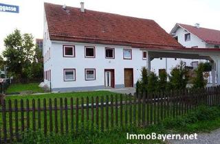 Bauernhaus mieten in 86874 Tussenhausen, Ehemaliges Bauernhaus mit Garten und Carport in Tussenhausen