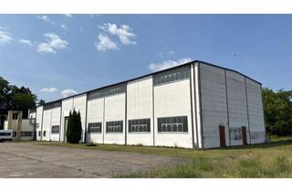 Gewerbeimmobilie mieten in Heegermühler Straße 64, 16225 Eberswalde, Lager- und Produktionshalle mit Brückenkran