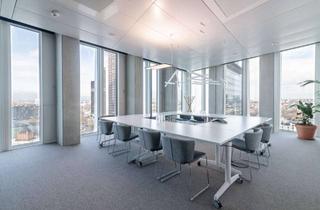 Büro zu mieten in Brüsseler Straße 46025, 60327 Gallus, Wunderschön eingerichtete Büroräume für 4 Personen in Spaces Tower One