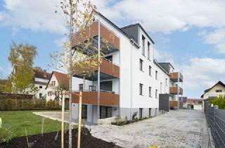 Wohnung mieten in 86391 Stadtbergen, Moderne Mietwohnungen mit großen Balkonen/Garten/Terrassen - Neubaustandard KFW 55 - luxuriöse Ausstattung