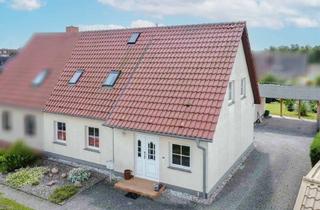 Doppelhaushälfte kaufen in 18465 Tribsees, Ihr neues Zuhause: Charmante Doppelhaushälfte mit Garten, 4 Stellplätzen- einziehen und wohlfühlen