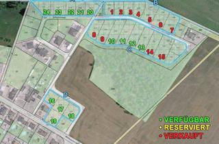Grundstück zu kaufen in 39264 Jütrichau, Baugrundstücke bei Dessau-Roßlau: 13 Parzellen von 415–882 m² einzeln oder gesamt verfügbar