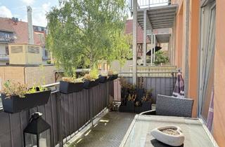 Wohnung mieten in 19053 Schwerin, Mitten in der Stadt, fern vom Trubel: 2-Zimmer-Hofwohnung mit Balkon