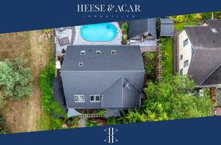 Einfamilienhaus kaufen in 15831 Blankenfelde-Mahlow, Blankenfelde-Mahlow - Bezugsfrei: Gepflegtes Einfamilienhaus mit Pool, Garage und Außenküche auf großzügigem Grundstück