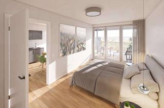 Wohnung kaufen in An Den Rheinwiesen 8-16, 55120 Neustadt, Wohnen wie im Urlaub: 2-Zimmer-Wohnung mit Rheinblick