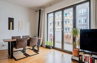 Wohnung kaufen in Döringstraße, 10245 Friedrichshain, Zeitlos schön: Helle 2-Zimmer-Wohnung mit Balkon in gefragter Lage