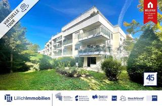 Wohnung kaufen in 70806 Kornwestheim, Ohne Käuferprovision: Mehr Grün geht kaum – 2,5 Zimmer mit Garten und Nachbarschaftsoption