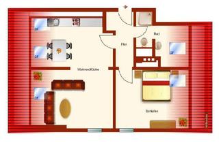 Wohnung kaufen in Hauptstraße 74, 82380 Peißenberg, TOP! 2-3 Zimmer Wohnung im Dachgeschoss eines kernsanierten Wohn- und Geschäftshaus in Peißenberg