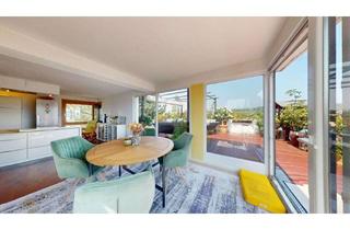 Penthouse kaufen in 73733 Esslingen, Maisonette-Penthousewohnung mit Dachterrasse und Sauna in Esslingen-Kornhalde