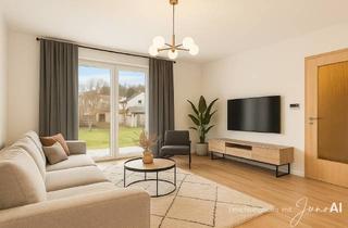 Wohnung kaufen in 63071 Tempelsee, Hausgefühl inklusive – stilvolle Wohnung mit Garten, Dachterrasse und Ausbaureserve