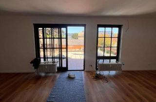 Wohnung mieten in Hauptstr. 124, 69207 Sandhausen, Exklusive, großzügige 3-Zimmer-Wohnung mit Kamin und Dachterrasse in zentraler Lage von Sandhausen