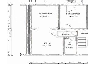 Wohnung mieten in 45899 Horst, Helle 3 Zimmer Wohnung mit Balkon in Gelsenkirchen-Horst