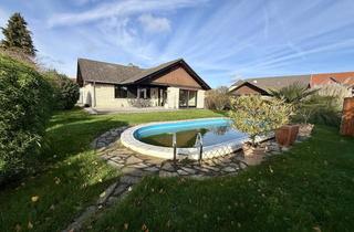 Einfamilienhaus kaufen in 38350 Helmstedt, Einfamilienhaus mit Gartenidylle, Pool und ebenerdiger Wohnlage
