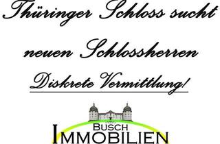 Haus kaufen in 04603 Nobitz, ältestes Wasserschloss im Landkreis Altenburg sucht neuen Schlossherrn