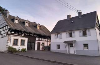 Haus kaufen in 55758 Mörschied, Zwei einzigartige Fachwerkhäuser - Einliegerwohnung, Dach neu. Für Familien, WG, Gewerbe