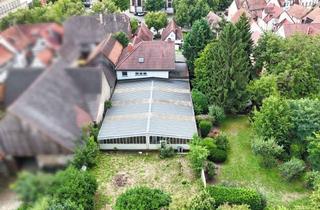 Gewerbeimmobilie kaufen in Marktstraße 11-13, 76870 Kandel, In Kandel am Marktplatz: Lagerhalle mit Büros und einer großen Wohnung darüber