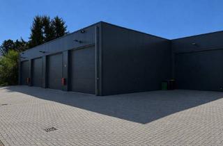 Gewerbeimmobilie kaufen in 46446 Emmerich, Emmerich: Moderne Gewerbehalle mit Büro und Garagenboxen