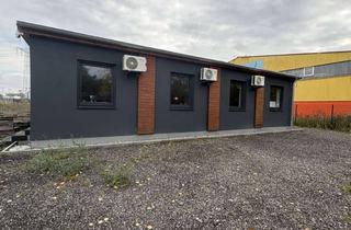 Büro zu mieten in Ahornring, 18184 Roggentin, Lager-/ Produktionsfläche mit 2 separaten Einzel-Büros und Empfang sowie Außenlager