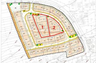 Grundstück zu kaufen in Vor Buchhalden Ii, 72581 Dettingen, 2 Bauplätze in Neubaugebiet zur Bebauung mit Mehrfamilienhäusern