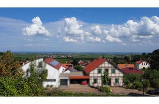 Grundstück zu kaufen in 76835 Burrweiler, Exklusives Baugrundstück in Traumlage mit Panoramablick über die Rheinebene!