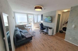 Immobilie mieten in 80935 München, Exklusives 1-Zimmer-Apartment | voll möbliert | Nähe BMW FIZ