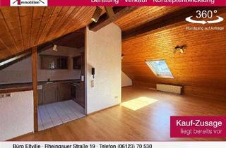 Wohnung kaufen in 65346 Eltville, Hübsche 2-3 ZKB-Dachgeschosswohnung in ruhiger Lage