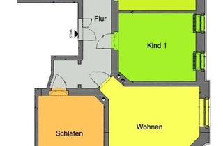 Wohnung mieten in 01737 Tharandt, Frisch sanierte Wohlfühlwohnung mit perfekter Raumaufteilung, Tageslichtbad, Gäste-WC!