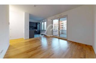 Wohnung mieten in Krifteler Straße, 60326 Gallus, Neubau Erstbezug: Geschmackvolle 1-Zimmer-Wohnung mit Einbauküche & großzügigem Balkon