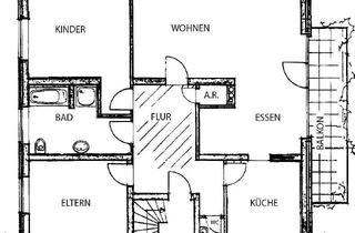 Wohnung mieten in 32139 Spenge, Großzügige 3-Zimmer-Wohnung mit Balkon und Stellplatz in ruhiger Lage von Spenge