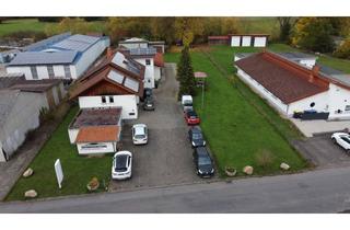 Gewerbeimmobilie kaufen in 36151 Burghaun, Gewerbeanwesen mit Wohnung und großem Entwicklungspotenzial in Burghaun zu verkaufen
