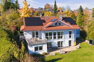 Einfamilienhaus kaufen in 82335 Berg, Bildschönes Familienhaus in Holzbauweise mit Wärmepumpe, PV und Weitblick in die Natur