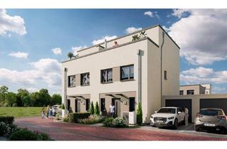 Doppelhaushälfte kaufen in Tourcoingstraße 6, 46240 Bottrop, Bottrop - Doppelhaushälfte mit Dachstudio, Dachterrasse und Garage